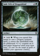 Jade Orb of Dragonkind (CLB-236) [Commander Legends: Battle for Baldur's Gate]