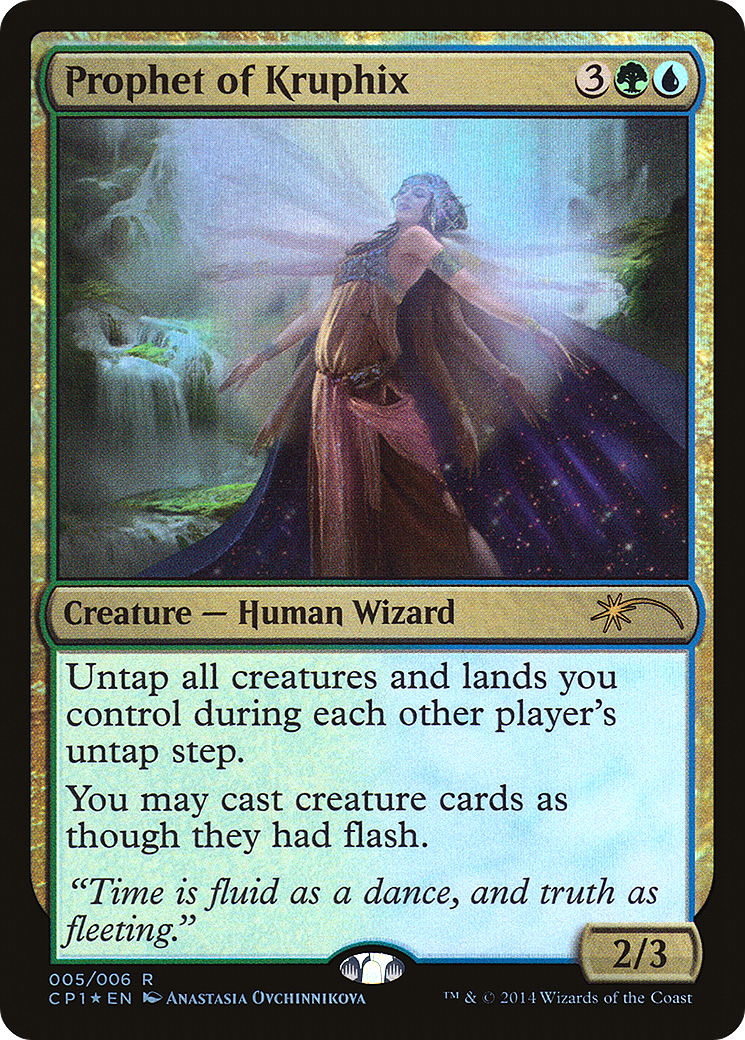 Prophet of Kruphix (UMP-005) [Magic 2015 Clash Pack] Foil