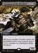 Champion of the Perished (MID-344) [Innistrad: Midnight Hunt]: (Extended Art) Foil