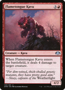 Flametongue Kavu (DMR-120) [Dominaria Remastered]