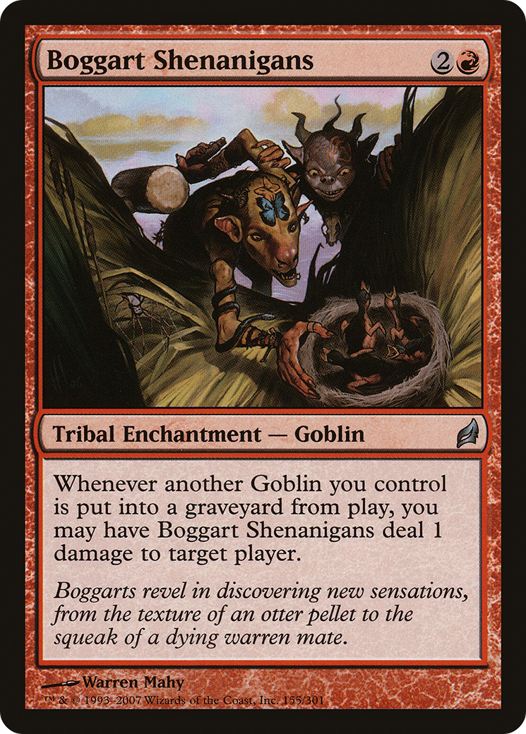 Boggart Shenanigans (LRW-155) [Lorwyn]