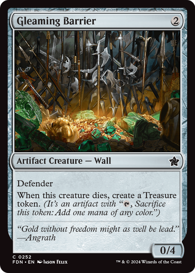 Gleaming Barrier (FDN-252) [Foundations]