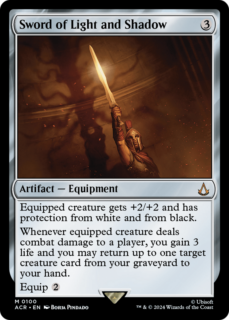 Sword of Light and Shadow (ACR-100) [Assassin's Creed] Foil