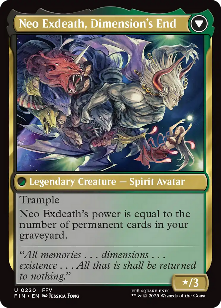 Exdeath, Void Warlock (FIN-220) [FINAL FANTASY] Foil