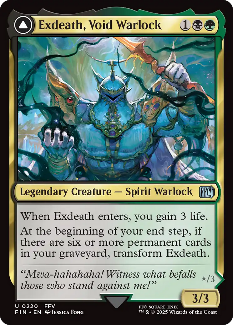 Exdeath, Void Warlock (FIN-220) [FINAL FANTASY]