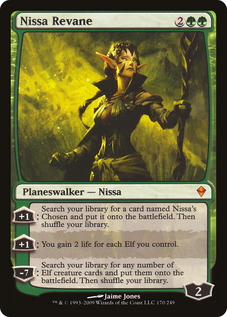 Nissa Revane (ZEN-170) [Zendikar]