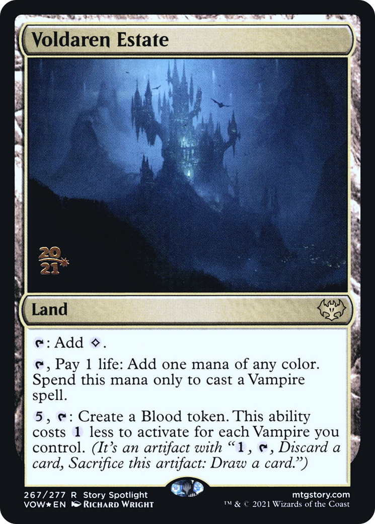 Voldaren Estate (PRE-267) [Innistrad: Crimson Vow Promos] Foil