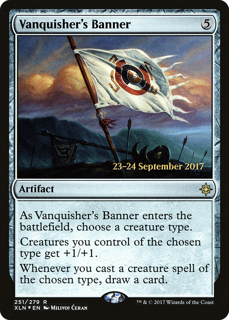 Vanquisher's Banner (PRE-251S) [Ixalan Promos] Foil