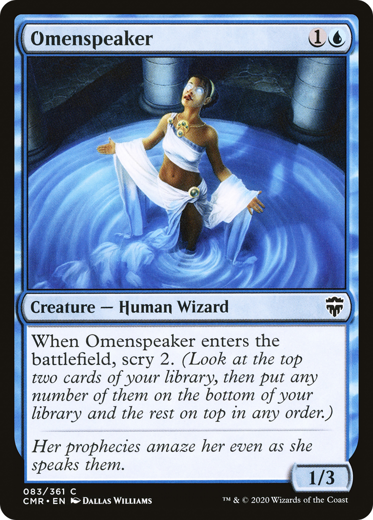 Omenspeaker (CMR-083) [Commander Legends] Foil
