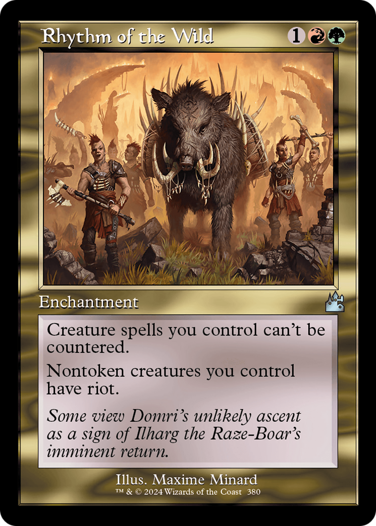 Rhythm of the Wild (RVR-380) [Ravnica Remastered]