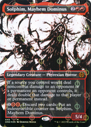 Solphim, Mayhem Dominus (ONE-449) [Phyrexia: All Will Be One]: (Showcase) (Borderless) Foil