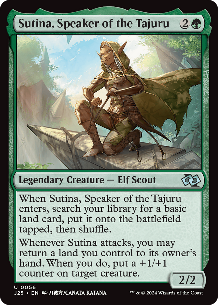 Sutina, Speaker of the Tajuru (J25-056) [Foundations Jumpstart]