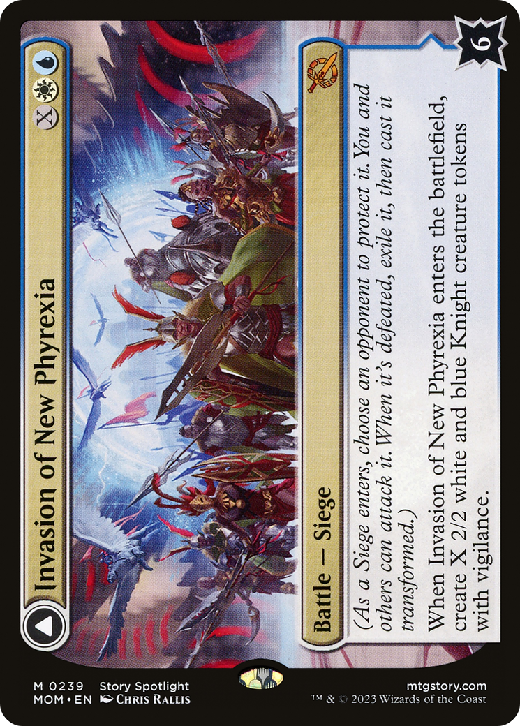 Invasion of New Phyrexia (MOM-239) [March of the Machine]