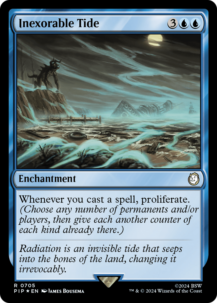 Inexorable Tide (PIP-705) [Fallout] Foil