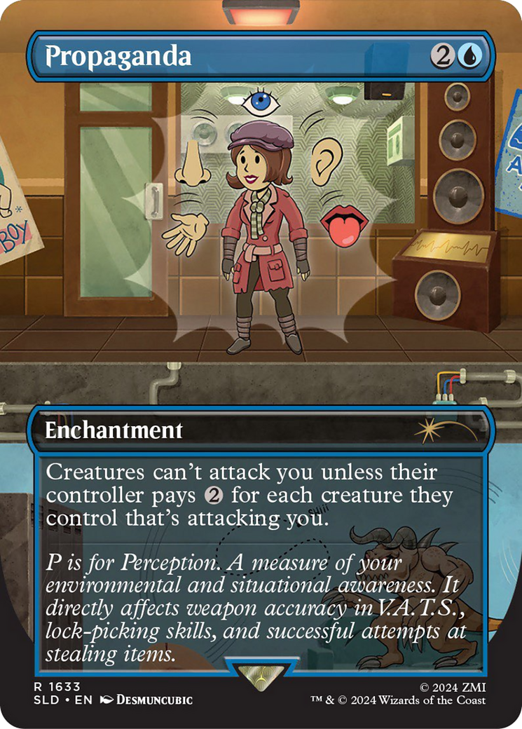 Propaganda (SLD-1633) [Secret Lair Drop] (Borderless)