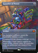 Gauntlet of Power (Borderless) (DMR-447) [Dominaria Remastered]