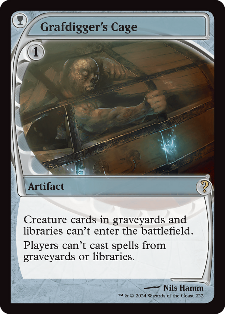 Grafdigger's Cage (MB2-222) [Mystery Booster 2] Foil