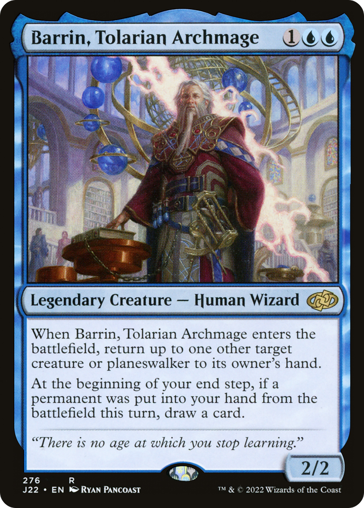 Barrin, Tolarian Archmage (J22-276) [Jumpstart 2022]