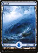 Island (ZNR-271) [Zendikar Rising]: (Full Art) Foil