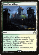 Fortified Village (PRE-274S) [Shadows over Innistrad Promos] Foil
