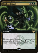 Culling Ritual (STX-337) [Strixhaven: School of Mages]: (Extended Art) Foil
