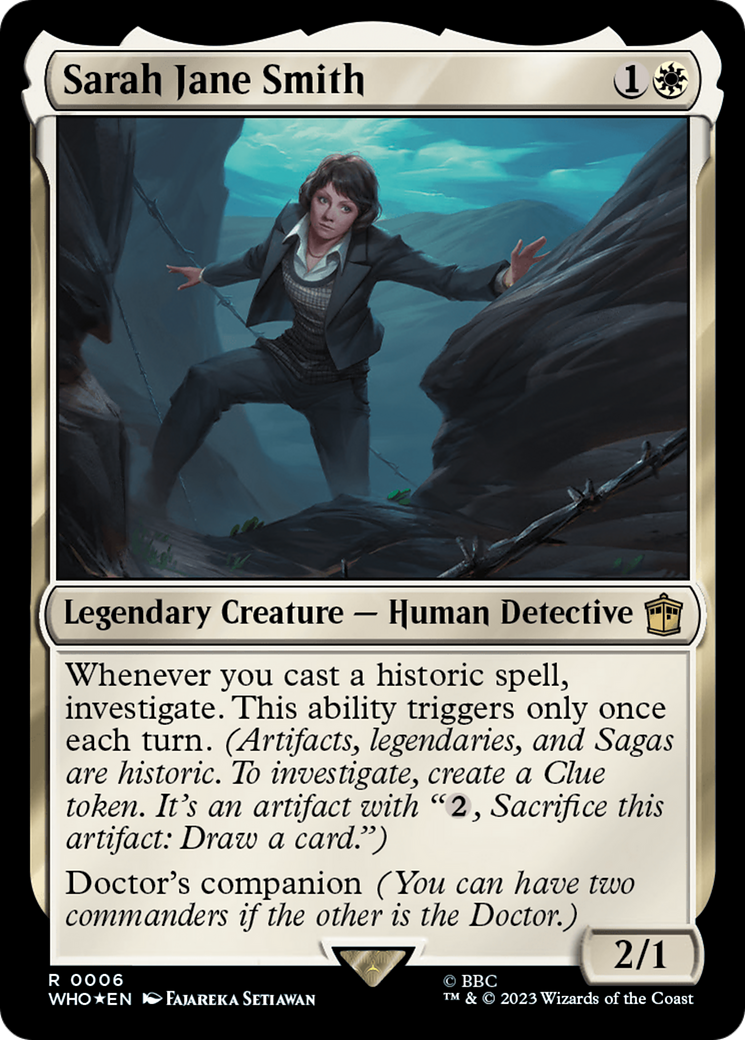 Sarah Jane Smith (WHO-006) [Doctor Who] Foil