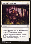 Veteran's Reflexes (E02-005) [Explorers of Ixalan]