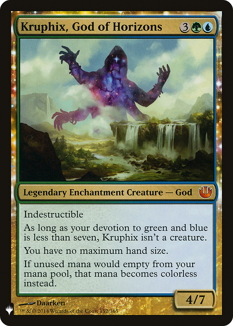 Kruphix, God of Horizons (LIST-JOU-152) [The List]