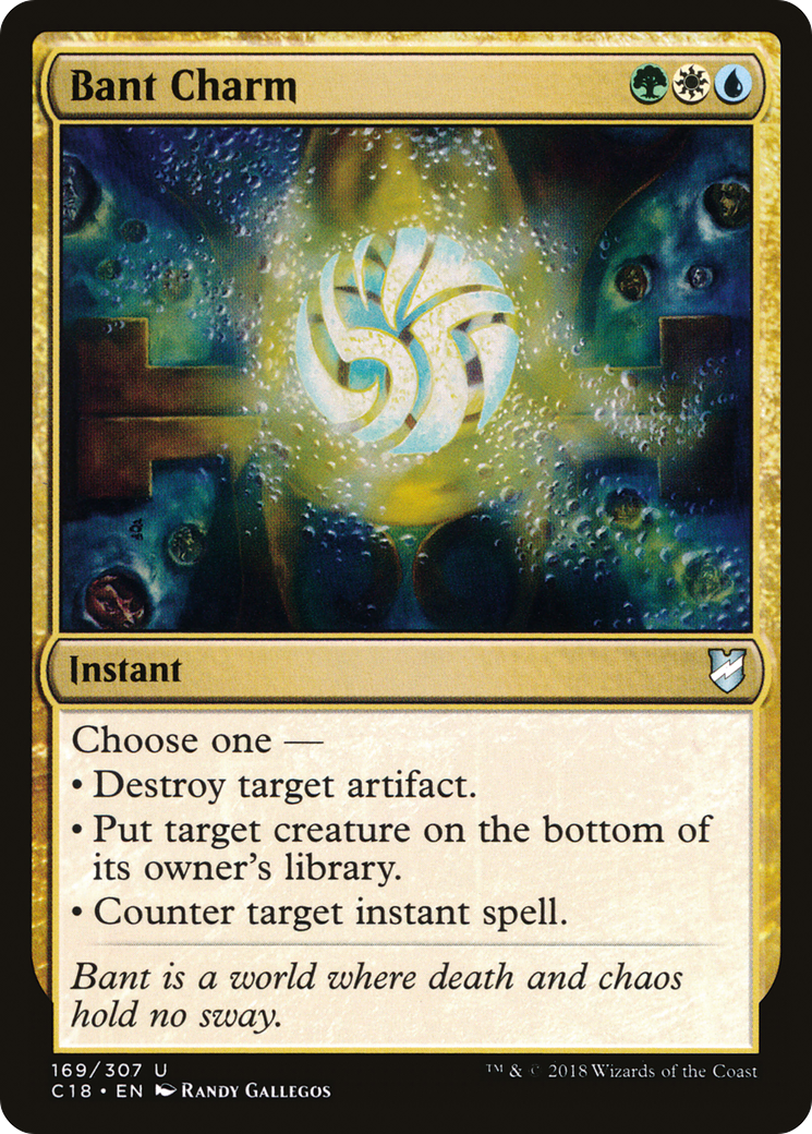 Bant Charm (C18-169) [Commander 2018]