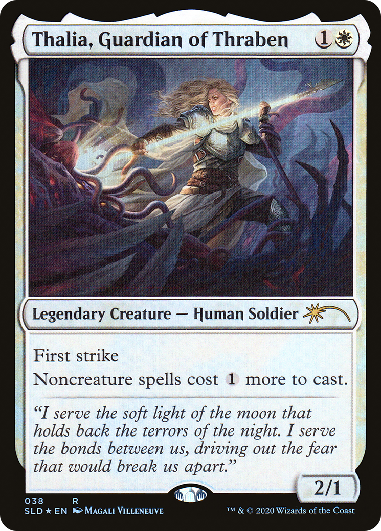 Thalia, Guardian of Thraben (SLD-038) [Secret Lair Drop] Foil