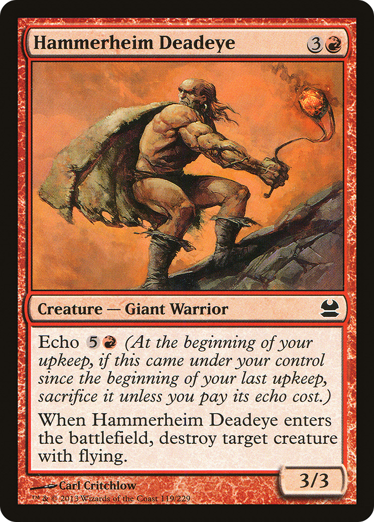 Hammerheim Deadeye (MMA-119) [Modern Masters]