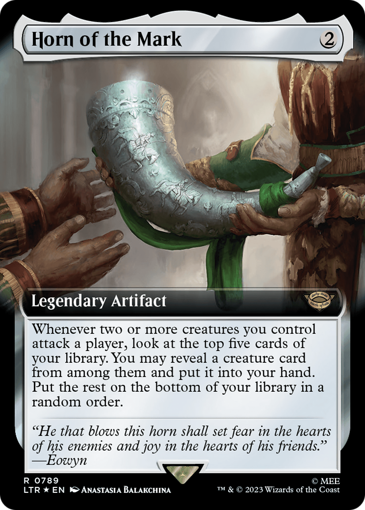 Horn of the Mark (LTR-789) [The Lord of the Rings: Tales of Middle-earth]: (Extended Art) Foil