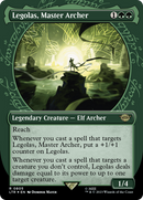 Legolas, Master Archer (LTR-805) [The Lord of the Rings: Tales of Middle-earth]: (Showcase) (Borderless) Foil