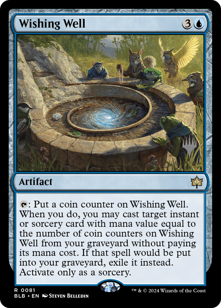 Wishing Well (PPBLB-81P) [Bloomburrow Promos] Foil