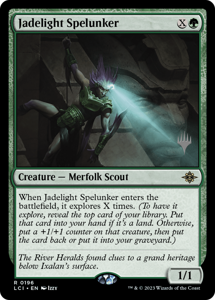 Jadelight Spelunker (PPLCI-196P) [The Lost Caverns of Ixalan Promos] Foil