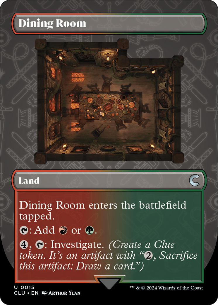 Dining Room (CLU-015) [Ravnica: Clue Edition] (Borderless)