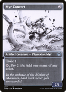 Myr Convert (Showcase) (ONE-297) [Phyrexia: All Will Be One] Foil