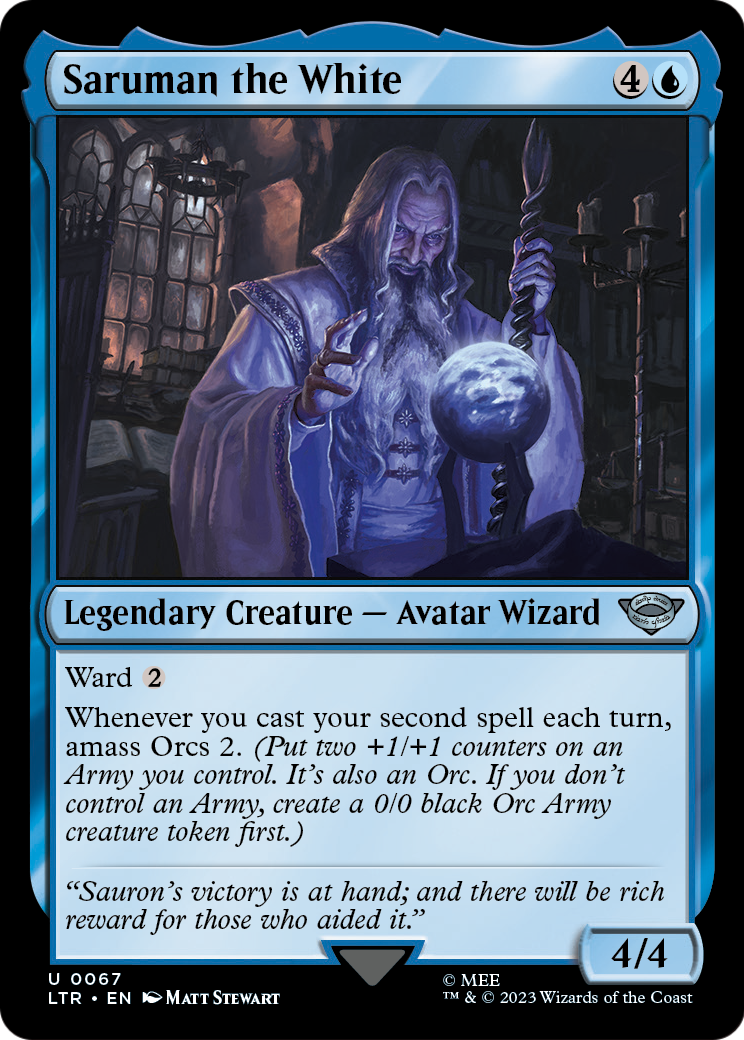 Saruman the White (LTR-067) [The Lord of the Rings: Tales of Middle-earth]