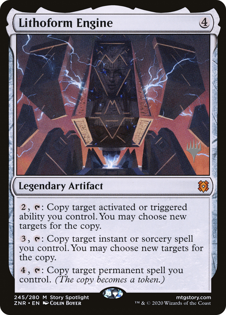 Lithoform Engine (PPZNR-245P) [Zendikar Rising Promos]