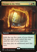 Escape to the Wilds (ELD-379) [Throne of Eldraine]: (Extended Art) Foil