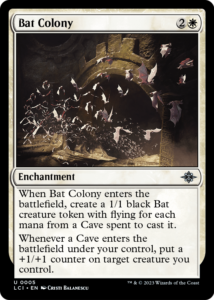 Bat Colony (LCI-005) [The Lost Caverns of Ixalan]