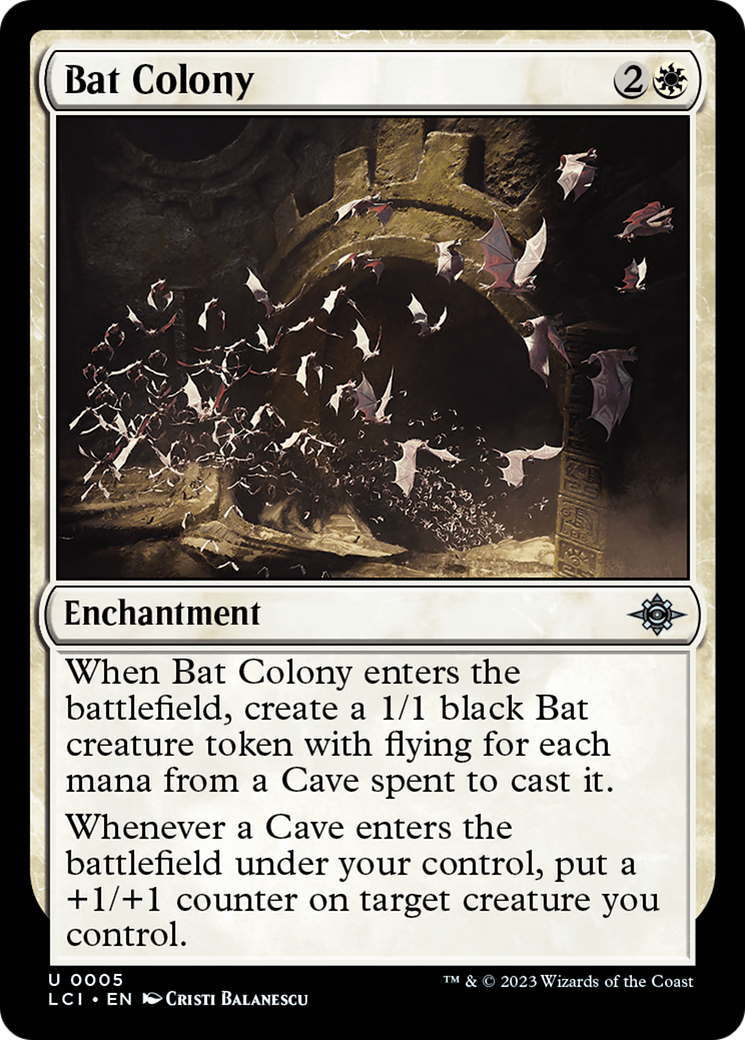 Bat Colony (LCI-005) [The Lost Caverns of Ixalan]