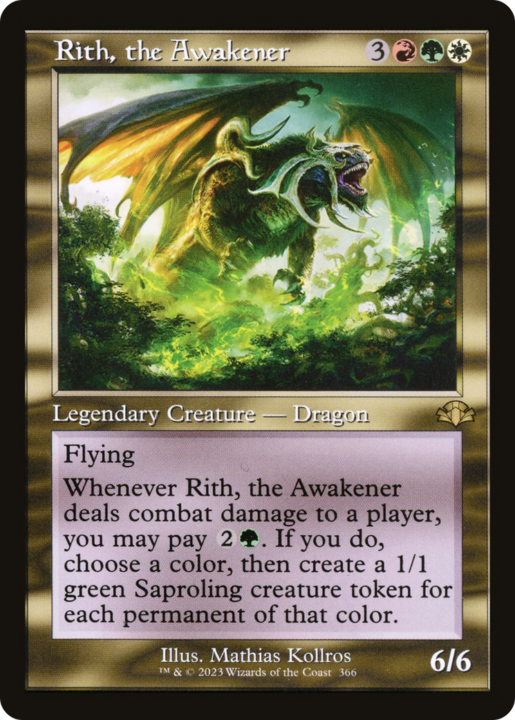 Rith, the Awakener (DMR-366) [Dominaria Remastered] Foil
