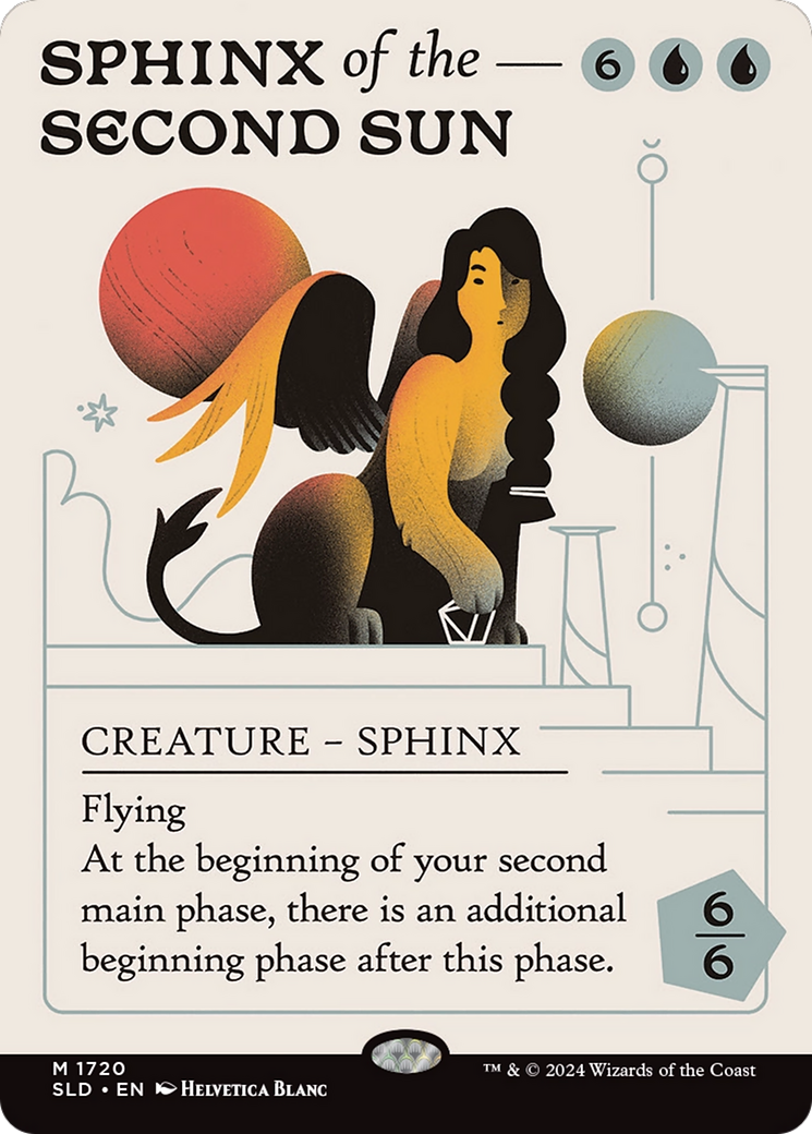 Sphinx of the Second Sun (SLD-1720) [Secret Lair Drop] (Borderless)