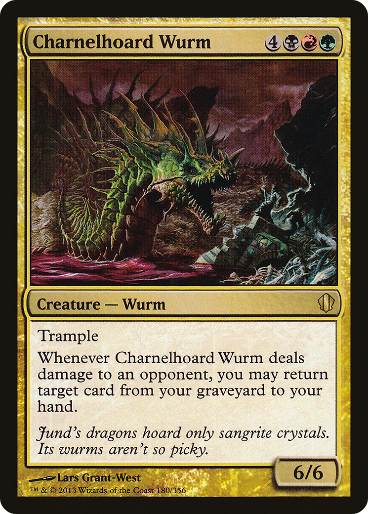 Charnelhoard Wurm (C13-180) [Commander 2013]