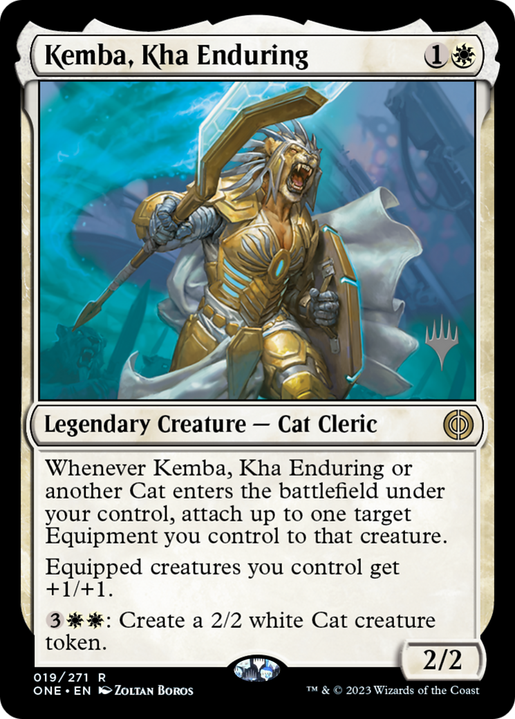 Kemba, Kha Enduring (PPONE-19P) [Phyrexia: All Will Be One Promos] Foil