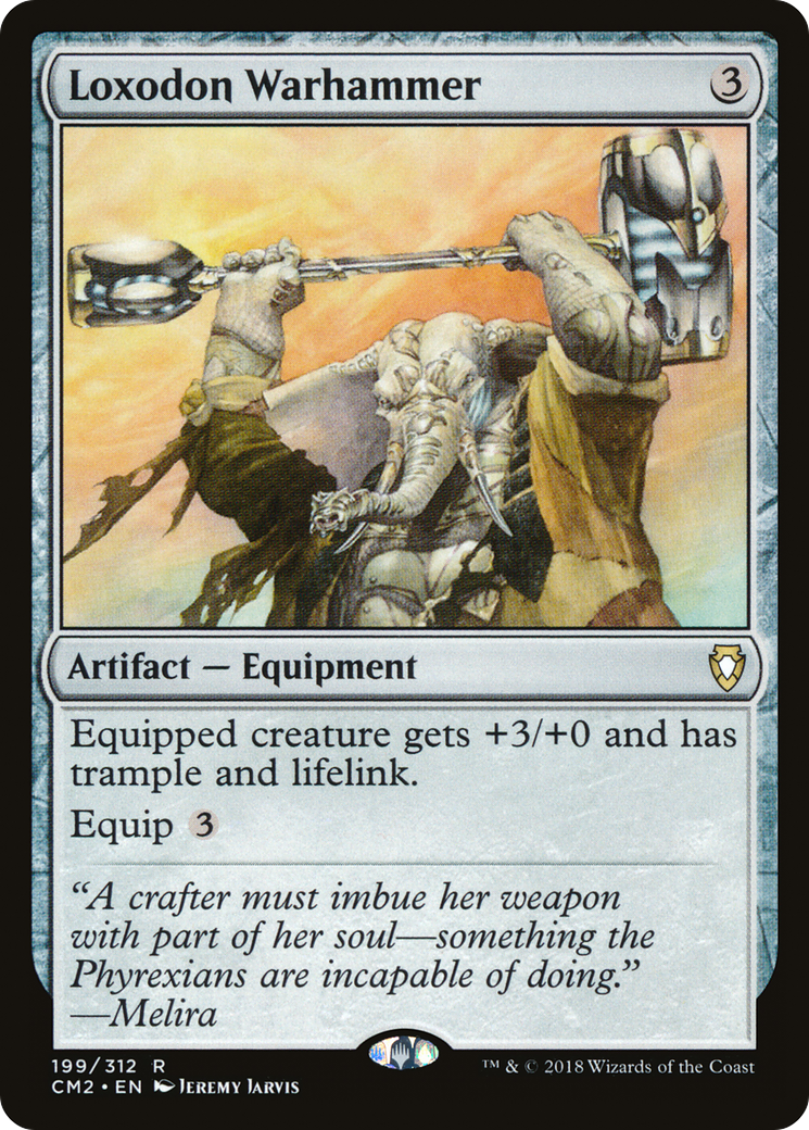 Loxodon Warhammer (CM2-199) [Commander Anthology Volume II]
