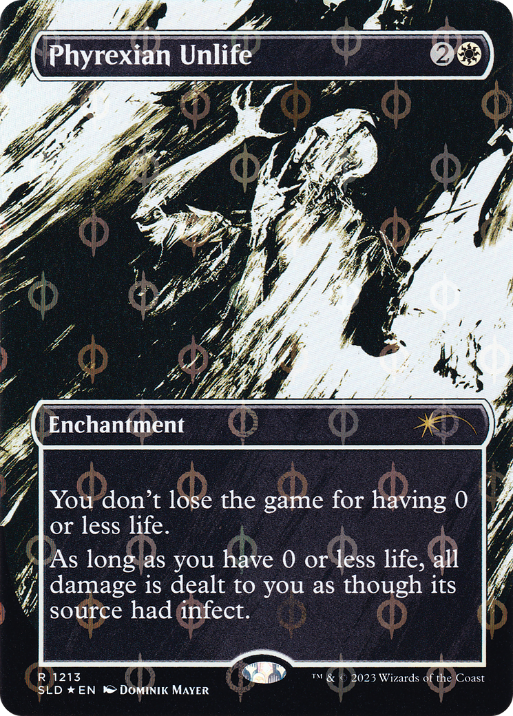 Phyrexian Unlife (SLD-1213) [Secret Lair Drop] (Borderless) Foil