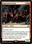 Impetuous Devils (PRE-132S) [Eldritch Moon Promos] Foil