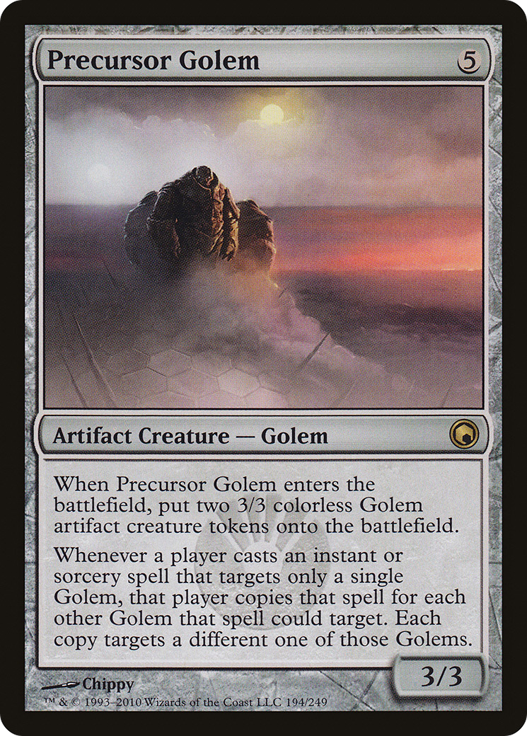 Precursor Golem (SOM-194) [Scars of Mirrodin]